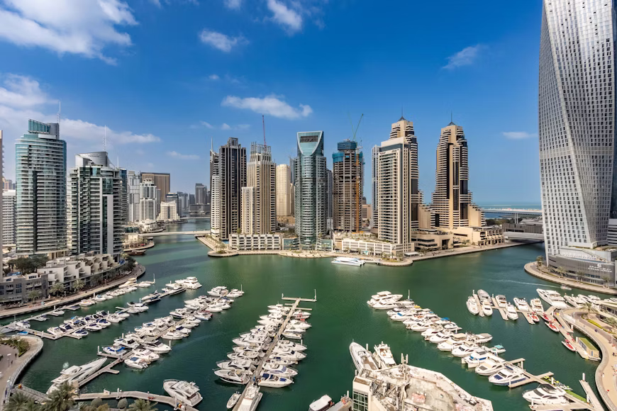 Dubai Marina Skyline